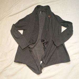 Bobeau Petite Gray Cardigan